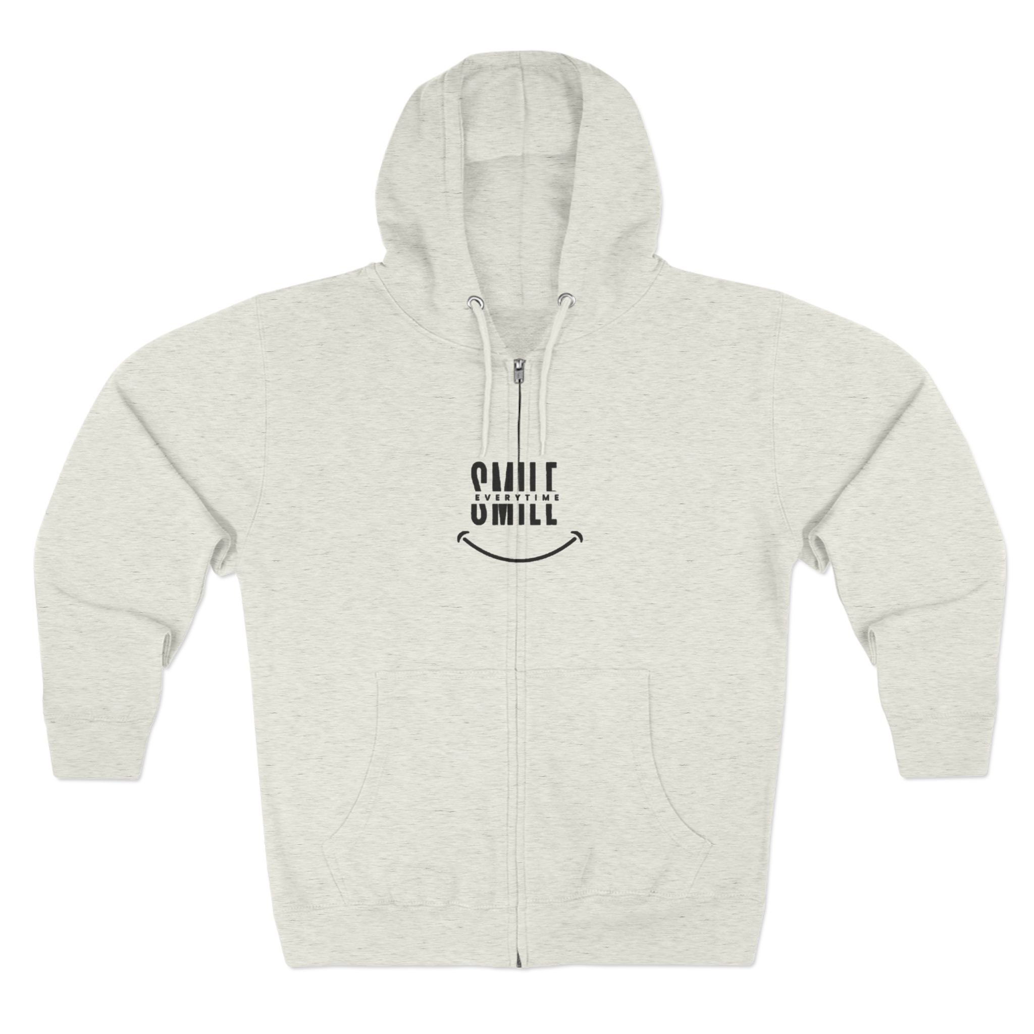 Minimal Blank Classic Zip Hoodie – Everyday Full-Zip Sweatshirt - Image 5