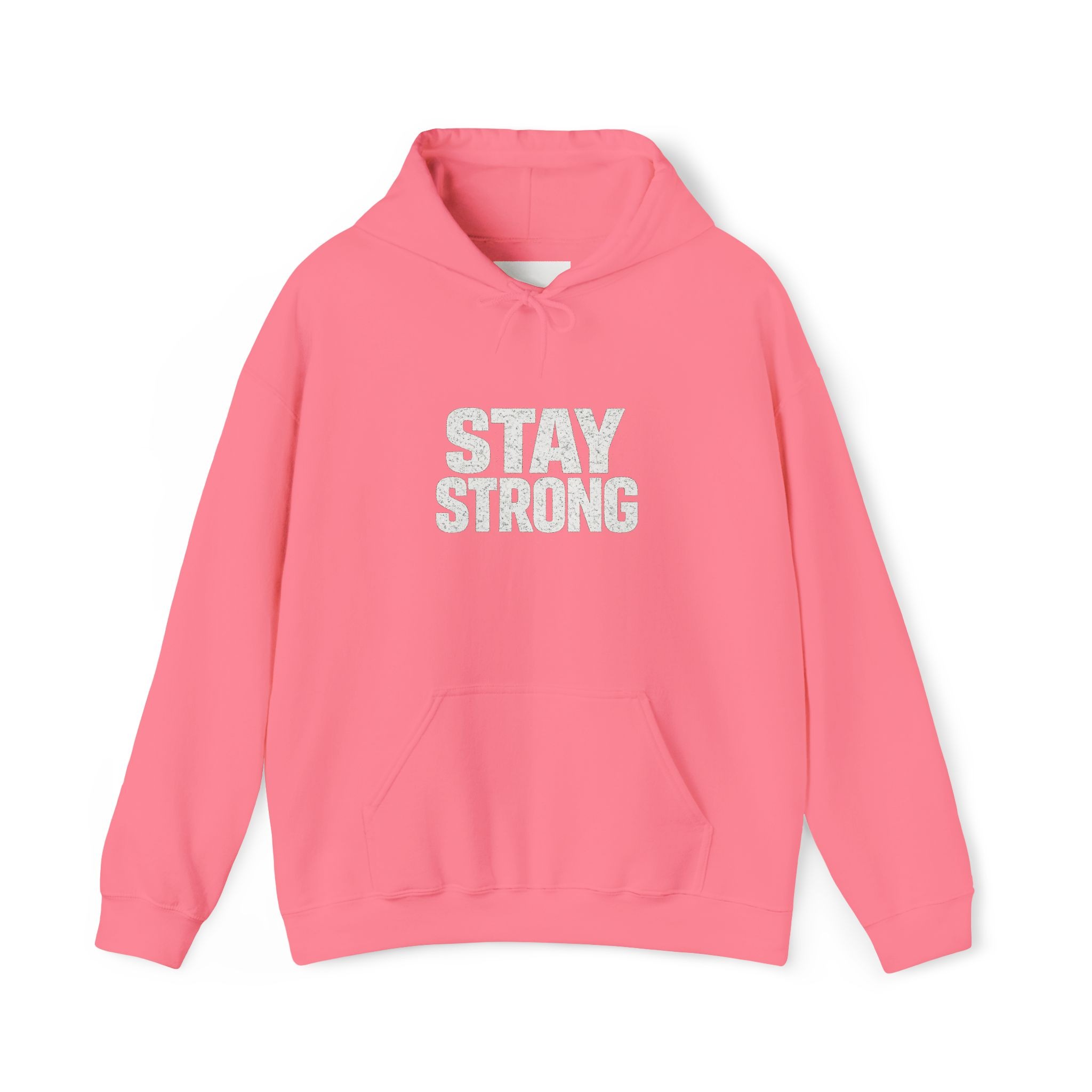 Never Give Up Stay Strong Hoodie – Motivational Black Pullover - Image 19