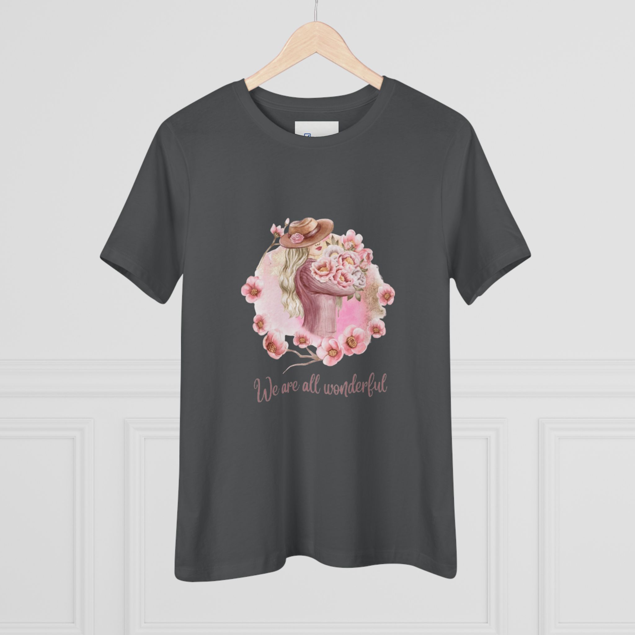 Women’s Floral Tee – We Are All Wonderful Shirt - Image 6