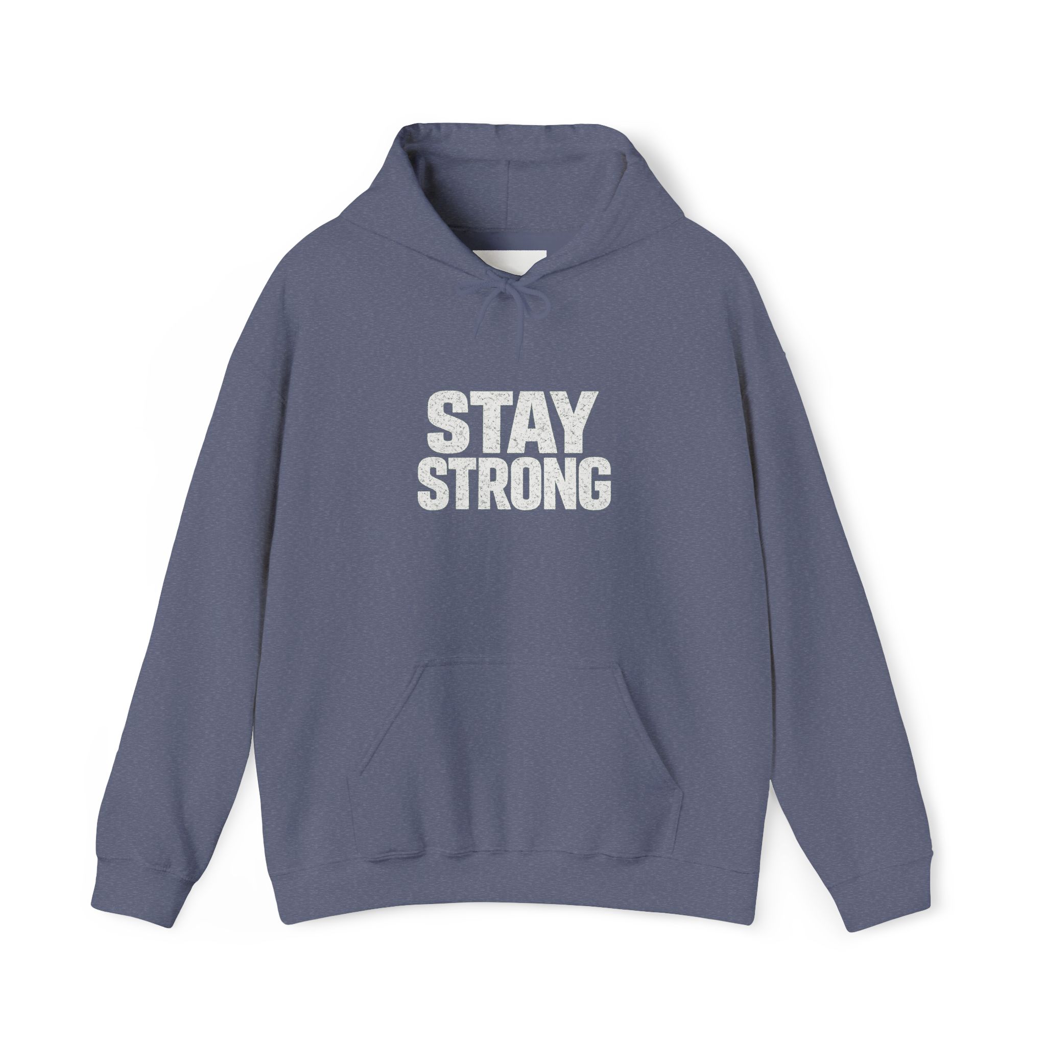 Never Give Up Stay Strong Hoodie – Motivational Black Pullover - Image 16