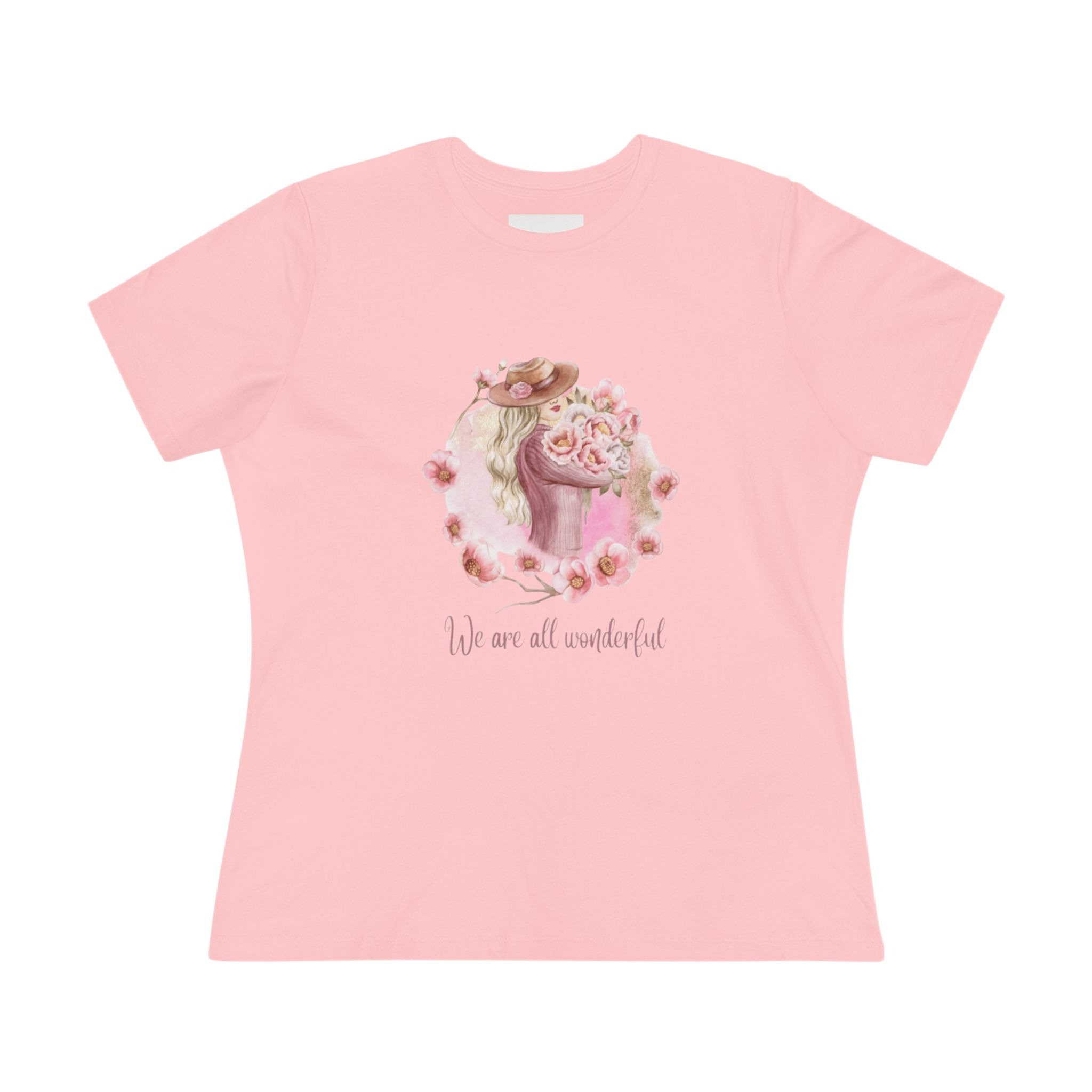 Women’s Floral Tee – We Are All Wonderful Shirt - Image 11