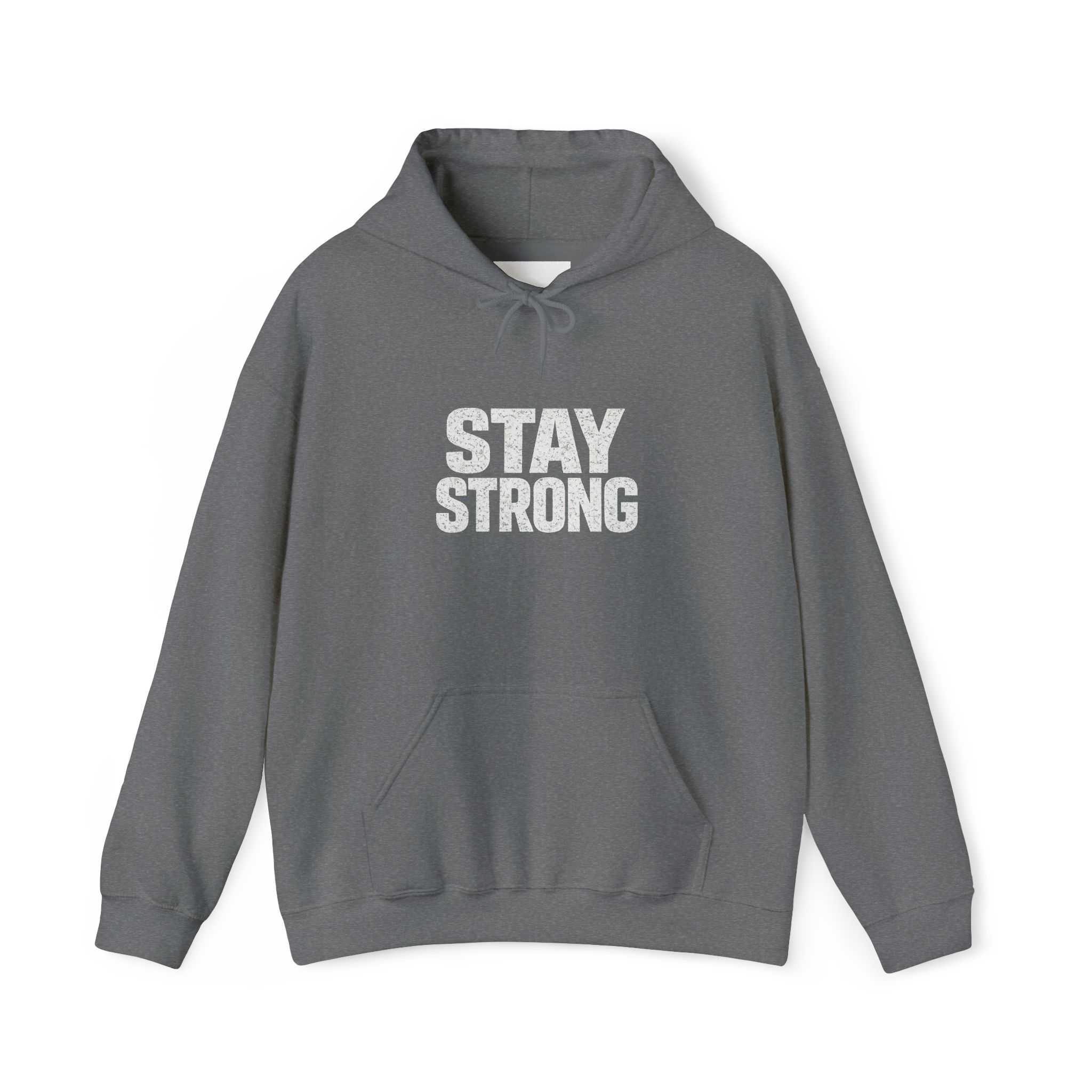 Never Give Up Stay Strong Hoodie – Motivational Black Pullover - Image 10