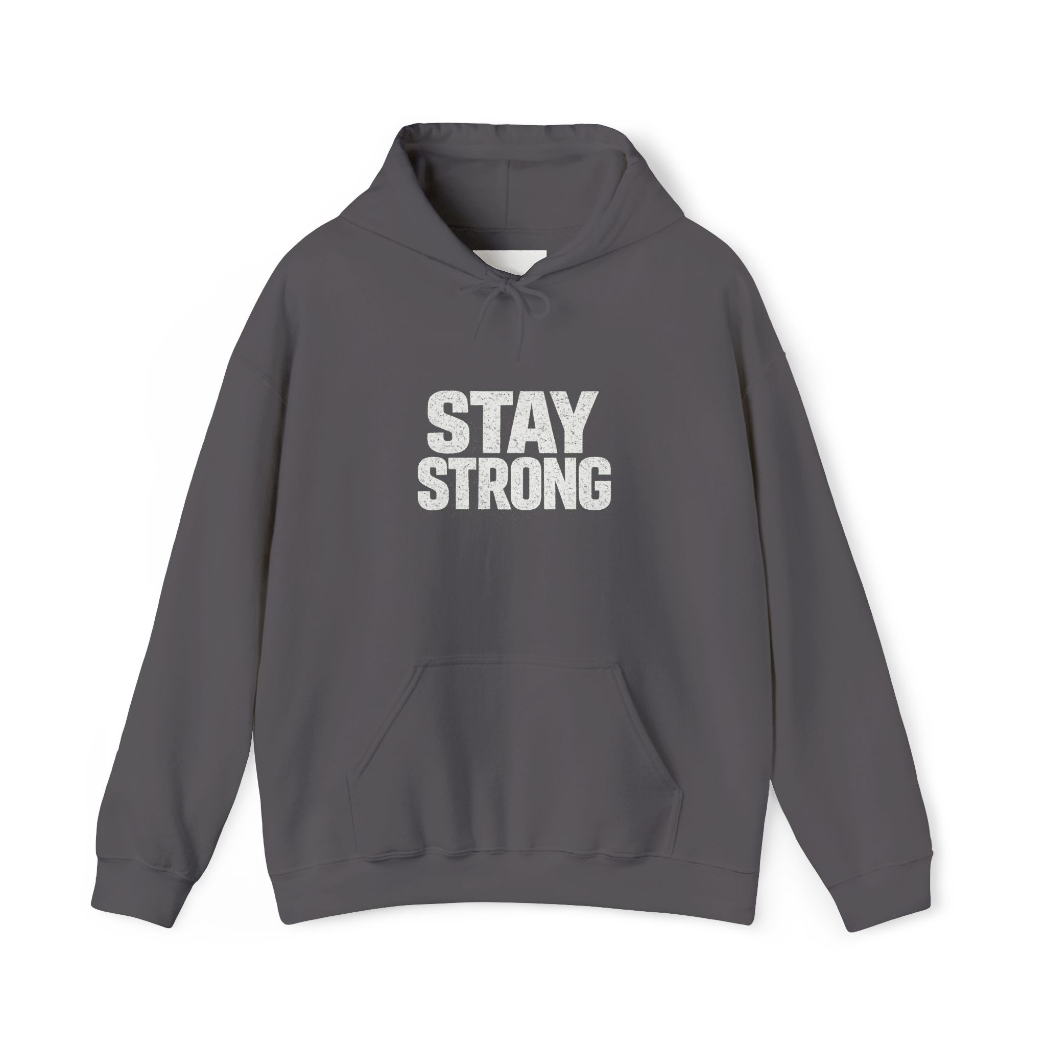 Never Give Up Stay Strong Hoodie – Motivational Black Pullover - Image 13