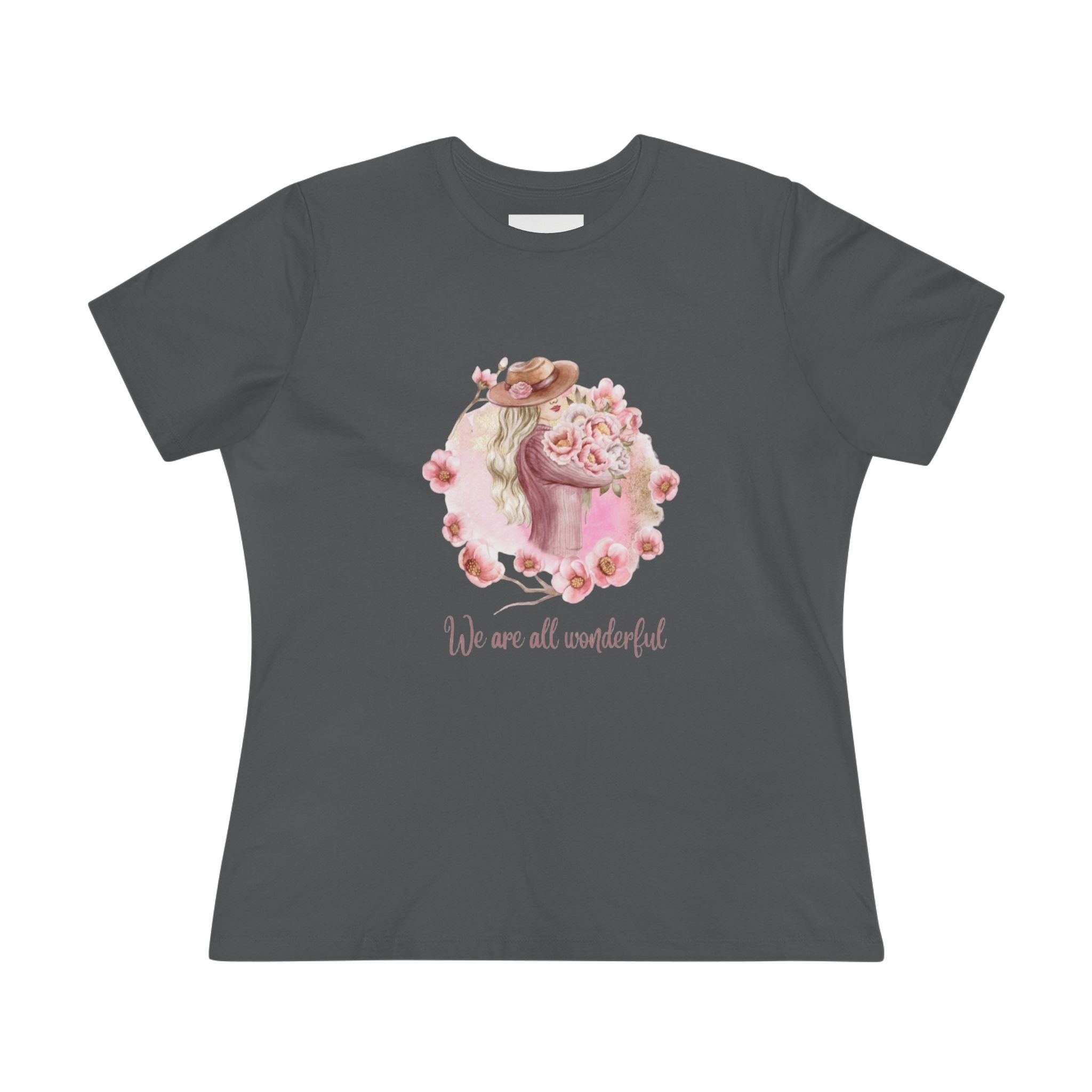 Women’s Floral Tee – We Are All Wonderful Shirt - Image 5