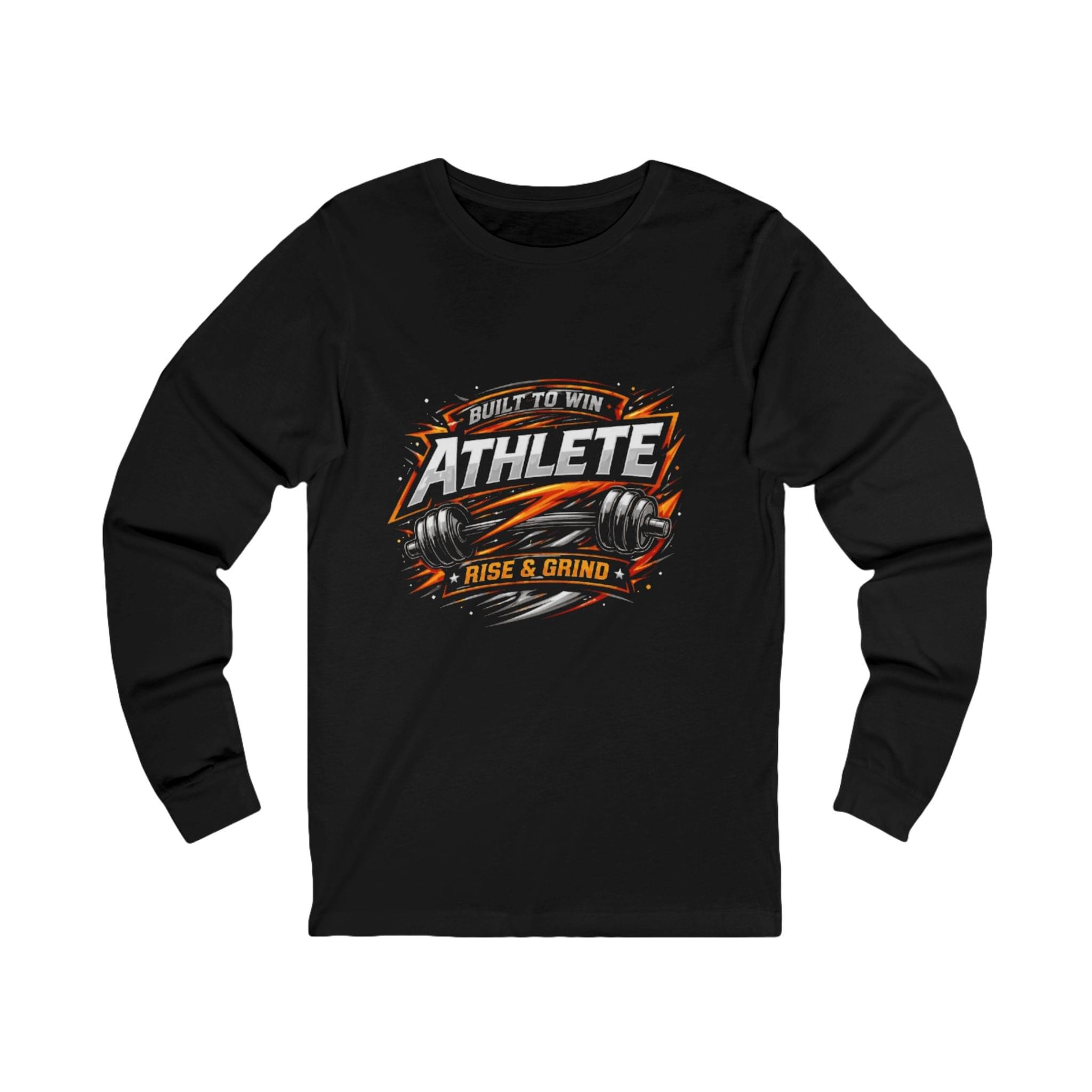 Athlete Rise & Grind Long Sleeve Tee | Motivational Wear